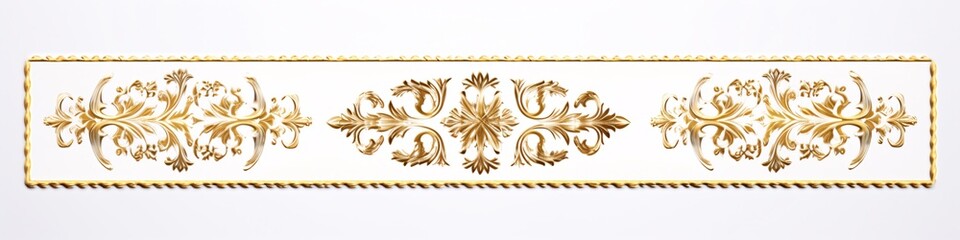 Chinese style gold border