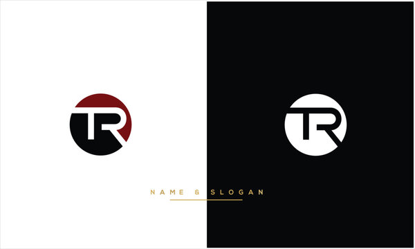 TR, RT, T, R, Abstract Letters Logo Monogram