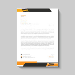 Creative Letterhead Design Template