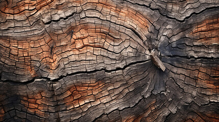 Old wood texture with natural pattern for background