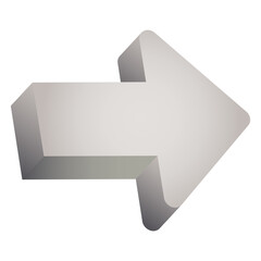 Arrow 3D icon - 762201070