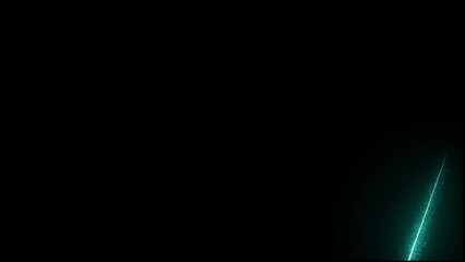 Glowing line motion animation video