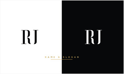 RU, UR, R, U, Abstract Letters Logo Monogram