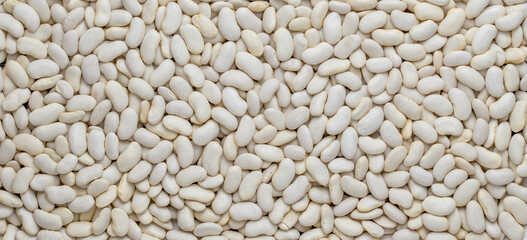 Haricot, lima beans, beans texture background.
