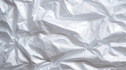 Obraz premium View of a White Plastic Bag Background. Generative AI