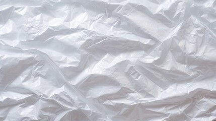 Obraz premium View of a White Plastic Bag Background. Generative AI