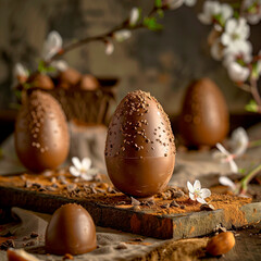 Easter eggs, a sweet tradition for old and young people
