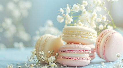 wedding photography: a pastel macaroons, embracing the serene and calming vibes, lots of copy space