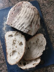sourdough bread in the kitchen 