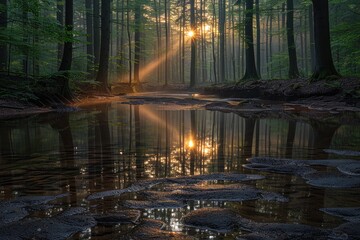 Obraz premium beautiful landscape scenery nature professional photography