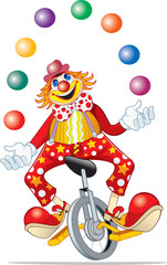 clown bike.eps