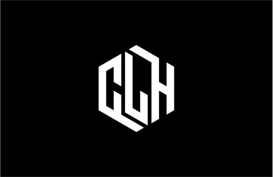CLH creative letter logo design vector icon illustration