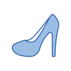 Dou tone Heels vetor icon