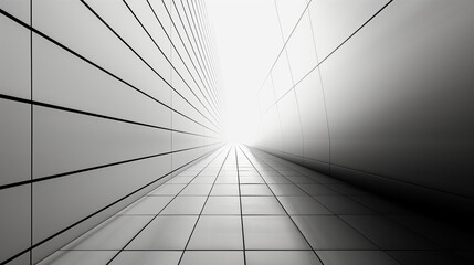 Simplicity in Abstraction: Minimalist Modernist Architecture Wallpaper