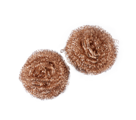 copper kitchen scourers