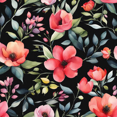 Beautiful pattern floral background 