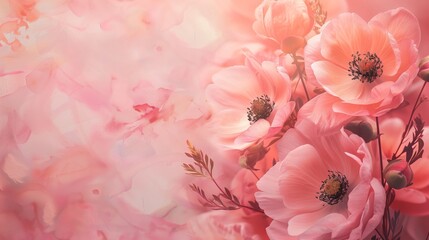 A subtle mellow banner background with a Mother's Day theme