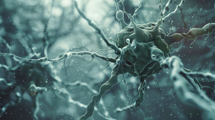 Neuron and synapse structure