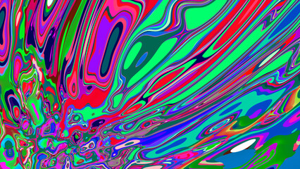 Colorful abstract fluid and liquid background for summer 