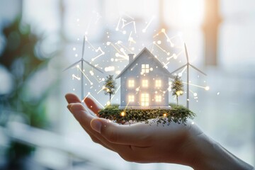 Innovations in Home Selling: The Impact of Wind Energy Equipment, Eco Aesthetics, and Solar Consumer Engagement on the Real Estate Market - obrazy, fototapety, plakaty