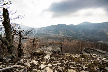 Blick vom Himpelsberg in das Lausitzer Gebirge 2