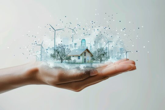 Revolutionizing the Real Estate Landscape with Hybrid Solar Cells and Smart Home Networks: Embracing Platforms for Eco Friendly Living.