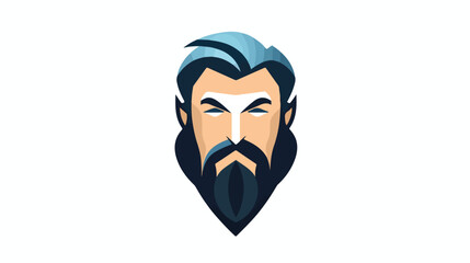 Avatar icon logo design vector flat vector isolated