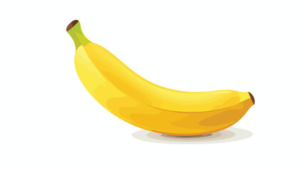 Banana icon vector banana icon flat vector isolated