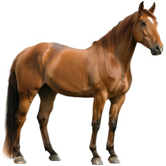 Obraz premium Horse isolated on transparent background