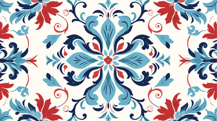Beautiful pattern can be used as a fabric tile wallp