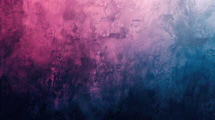 Gradient Pink to Blue Abstract Acrylic Painting Texture Background