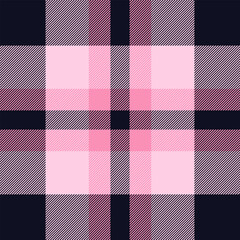 Texture fabric plaid of tartan check seamless with a textile pattern background vector.