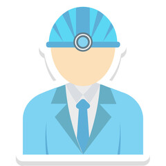  Worker  icon which can easily edit and modify
