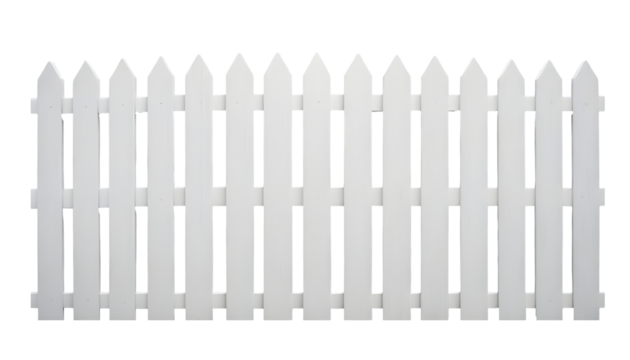 fence isolated on transparent background