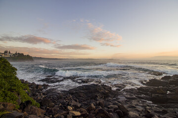 Beautiful morning view, sunrise landscape photography