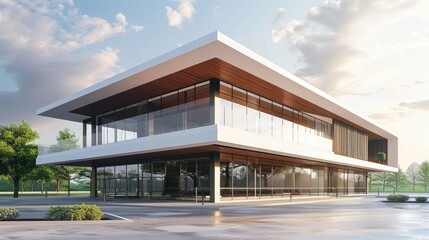 Fototapeta premium modern architecture 