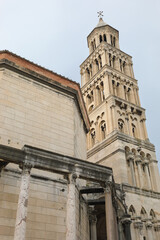 Fototapeta premium The building of the chapel of the Cathedral of St. Duje in Split