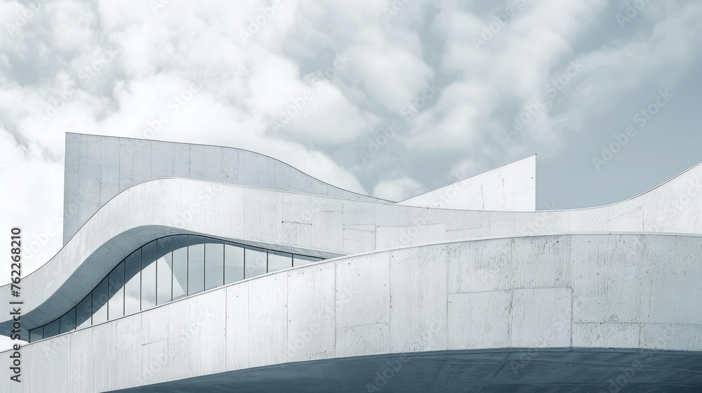 Poster white architecture