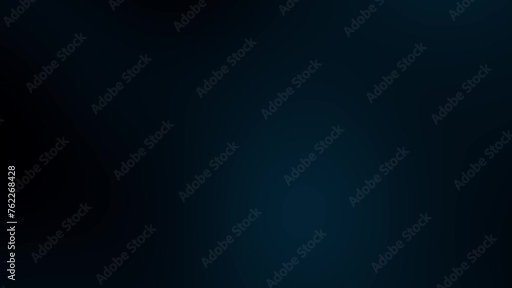 Poster smooth black and blue gradient dark background animation