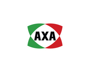 AXA logo design vector template