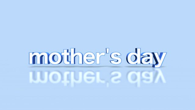 The image features a blue Mothers Day text, symbolizing a celebration dedicated to appreciating and honoring mothers and their invaluable role in our lives