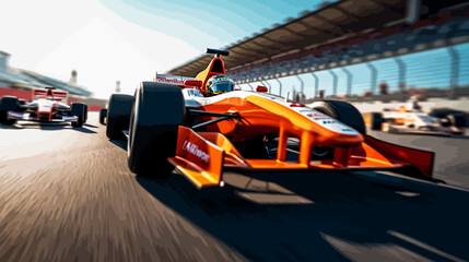 Speed Demons: Formula 1 Cars Unleashing their Inner Beast on the Track