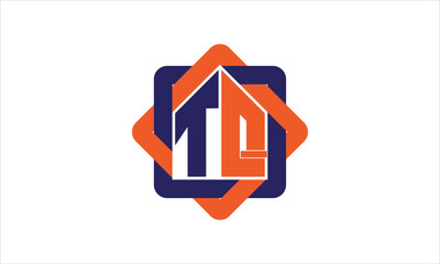 TQ real estate logo design vector template.