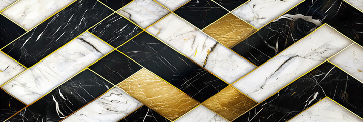 Luxurious Marble and Geometric Pattern, Elegant and Decorative Design, Modern and Abstract Texture...
