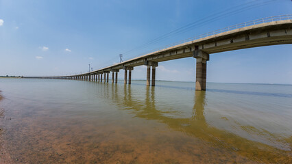 Fototapeta premium Aerial View, Architecture, Beauty In Nature, Bridge - Built Structure, Built Structure