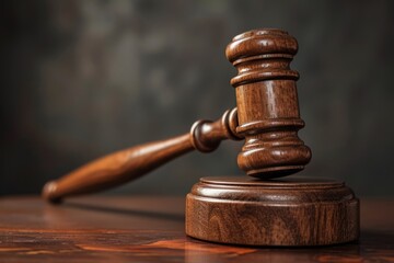 Court of Justice and law trial, courtroom attastor talking to magistrate, supreme Federal Court Judge Starts Civil Case Hearing