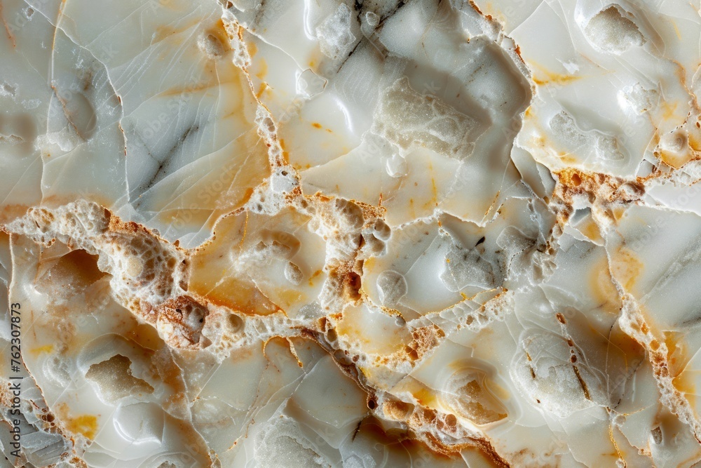 Aufkleber close-up texture of high-resolution marble stone surface with intricate patterns for background or d