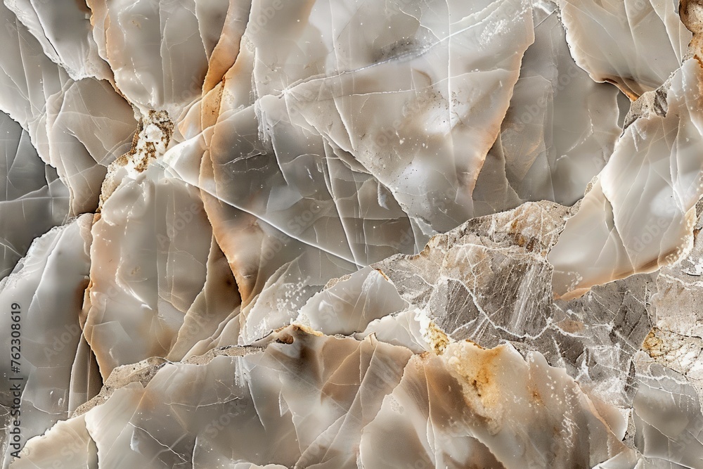Aufkleber high-resolution textured marble surface with intricate veins and natural patterns for background