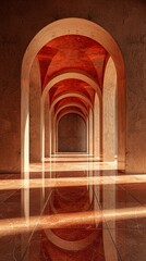 Obraz premium 3D render Lighting effect