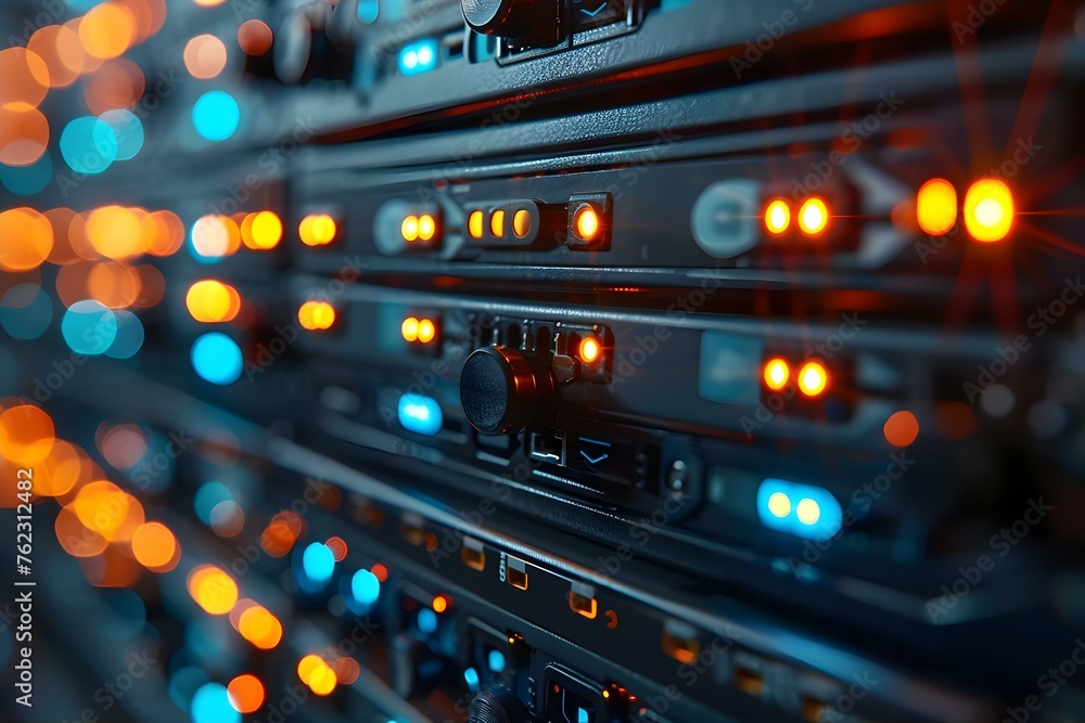 Poster a comprehensive list of essential elements for modern it infrastructure maintenance. concept cloud c